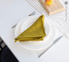 Introducing our olive green linen napkins set, designed to elevate your dining experience with a touch of warmth and charm. Crafted with care, these napkins are the perfect companions for your culinary adventures.