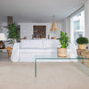 Refresh your living space with our optical white linen couch cover, designed to breathe new life into your sofa and elevate your home decor. Offering full coverage, including over the arms, it effortlessly safeguards your couch from everyday wear.