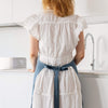 Explore our diverse range of styles, from classic neutrals to vibrant hues, and discover the apron that complements your personal taste and kitchen decor.