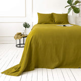 The olive green linen bedspread has been carefully designed to suit a wide range of interior styles and to blend perfectly in both classic and contemporary home spaces.
Our linen bedspreads are extremely versatile, fitting into a wide range of interiors and complementing them perfectly, adding new colours and emotions.