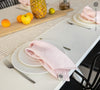 Introducing our quartz rose linen napkins set, designed to elevate your dining experience with a touch of warmth and charm. Crafted with care, these napkins are the perfect companions for your culinary adventures.