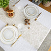 Give your table a touch of distinction and decoration with our royal floral pattern linen table runner. Use the table runner on its own or combine it with a linen tablecloth, placemats or napkins.