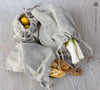 The bread bag is designed to be tied with a drawstring, which also helps to preserve all the good qualities of the bread.