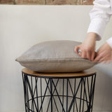 Mix and match the colours of the pillow sham boldly and create a unique atmosphere in your home. The natural linen fabric is hard-wearing and lasts for many years, so this cover will delight you for a long time and add an irreplaceable natural charm to your home.