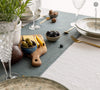 Give your table a touch of distinction and decoration with our teal blue linen table runner. Use the table runner on its own or combine it with a linen tablecloth, placemats or napkins.
