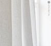Our tie top optical white linen curtains with ruffles are designed and made to give your home a unique and timeless charm, and no matter the style of your home, linen can fit into any interior.