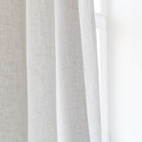 Our optical white linen curtains with ruffles are designed and made to give your home unique and timeless charm. Linen curtains would complement interiors from minimalistic, Scandinavian or modern to Mediterranean or classical style.