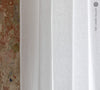 Our optical white linen curtains with ruffles are designed and made to give your home unique and timeless charm. Linen curtains would complement interiors from minimalistic, Scandinavian or modern to Mediterranean or classical style.