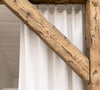 Our tab top Antique white linen curtains are designed and made to give your home unique and timeless charm. Linen curtains would complement interiors from minimalistic, Scandinavian or modern to Mediterranean or classical style.