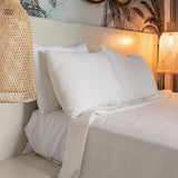 Linen pillows would fit interiors from minimalist to classic, from Scandinavian to country style.
Mix and match the colours of the throw pillows and create a unique atmosphere at home.