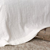 Antique white linen bedspread will refresh and redefine your sleeping area.
Whether you prefer to complement existing interior or change the style of your bedroom, it will offer the flexibility and adaptability to effortlessly enhance any space.