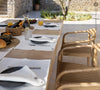 Introducing our antique white linen napkins set, designed to elevate your dining experience with a touch of warmth and charm. Crafted with care, these napkins are the perfect companions for your culinary adventures.