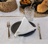 Introducing our antique white linen napkins set, designed to elevate your dining experience with a touch of warmth and charm. Crafted with care, these napkins are the perfect companions for your culinary adventures.