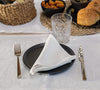 Introducing our antique white linen napkins set, designed to elevate your dining experience with a touch of warmth and charm.