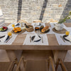 Introducing our antique white linen napkins set, designed to elevate your dining experience with a touch of warmth and charm. Crafted with care, these napkins are the perfect companions for your culinary adventures.