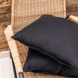 Mix and match the colours of the pillow sham boldly and create a unique atmosphere in your home. The natural linen fabric is hard-wearing and lasts for many years, so this cover will delight you for a long time and add an irreplaceable natural charm to your home.