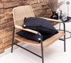 Sometimes just a small detail makes home interior complete, perfect and unique. That little detail could be our black linen throw pillow. Linen pillows would fit interiors from minimalist to classic, from Scandinavian to country style