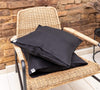 Sometimes just a small detail makes home interior complete, perfect and unique. That little detail could be our black linen throw pillow. Linen pillows would fit interiors from minimalist to classic, from Scandinavian to country style