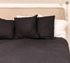 Sometimes just a small detail makes home interior complete, perfect and unique. That little detail could be our black linen throw pillow. Linen pillows would fit interiors from minimalist to classic, from Scandinavian to country style