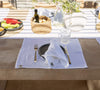 Discover The Linen Valley's optical white linen placemats, which combines everyday luxury with sustainable elegance, where natural linen completely transforms and enhances your table setting.