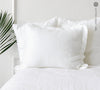 Optical White Linen Oxford Pillow Case