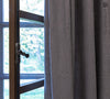 Our charcoal grey linen curtains are designed and made to give your home a unique and timeless charm, and no matter the style of your home, linen can fit into any interior.