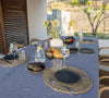 Listen to your wishes and dreams and give your dining area a new character with our charcoal grey linen tablecloth in an easy and stylish way. Our linen tablecloths are made from high quality natural linen and are designed to last you a long time and to suit a variety of interior styles.