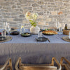 Listen to your wishes and dreams and give your dining area a new character with our charcoal grey linen tablecloth in an easy and stylish way. Our linen tablecloths are made from high quality natural linen and are designed to last you a long time.