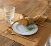Introducing our dusty mustard linen napkins set, designed to elevate your dining experience with a touch of warmth and charm. Crafted with care, these napkins are the perfect companions for your culinary adventures.