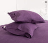 Sometimes it takes just a small detail to make a home interior complete, perfect and unique. And that little detail could be our deep purple linen pillow sham.