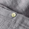 Our charcoal grey linen duvet cover set - a simple and perfect way to refresh your bedroom with a touch of classic luxury. Our natural linen duvets are made from a wide fabric for a luxurious feel without any extra seams in the middle.