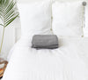 Soft and breathable linen bed sheet is made from highest quality linen.