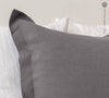 Our charcoal grey pillowcases is made from the softest and finest natural linen fabrics, giving your home an unmistakable elegance and style.