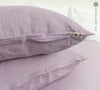 Sometimes it takes just a small detail to make a home interior complete, perfect and unique. And that little detail could be our light lilac linen pillow sham with zipper.