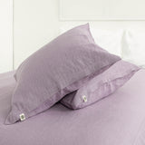 Sometimes it takes just a small detail to make a home interior complete, perfect and unique. And that little detail could be our light lilac linen pillow sham with zipper.