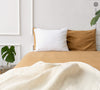 Experience this with optical white linen pillowcase and you'll be amazed not only by the comfort but also by the exquisite attention to detail and quality.
