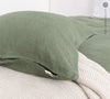 Sometimes it takes just a small detail to make a home interior complete, perfect and unique. And that little detail could be our moss green linen pillow sham with zipper.