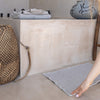 Elevate your daily routine with bath linen mat that redefine luxury, offering a touch of everyday opulence to enhance your well-being.