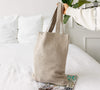 Rustic linen bags designed and made for long, comfortable and sustainable use.