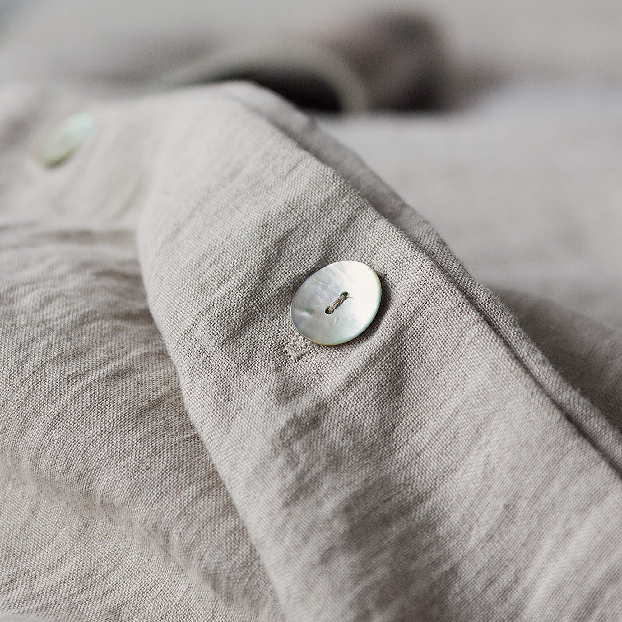 Natural unbleached linen duvet cover will grant luxurious comfort and will give your bed new elegant look.
This natural linen duvet cover combines comfort and elegance, and gives you the opportunity to enjoy all the qualities of natural linen.