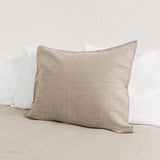 Sometimes it takes just a small detail to make a home interior complete, perfect and unique. And that little detail could be our rustic linen pillow sham.