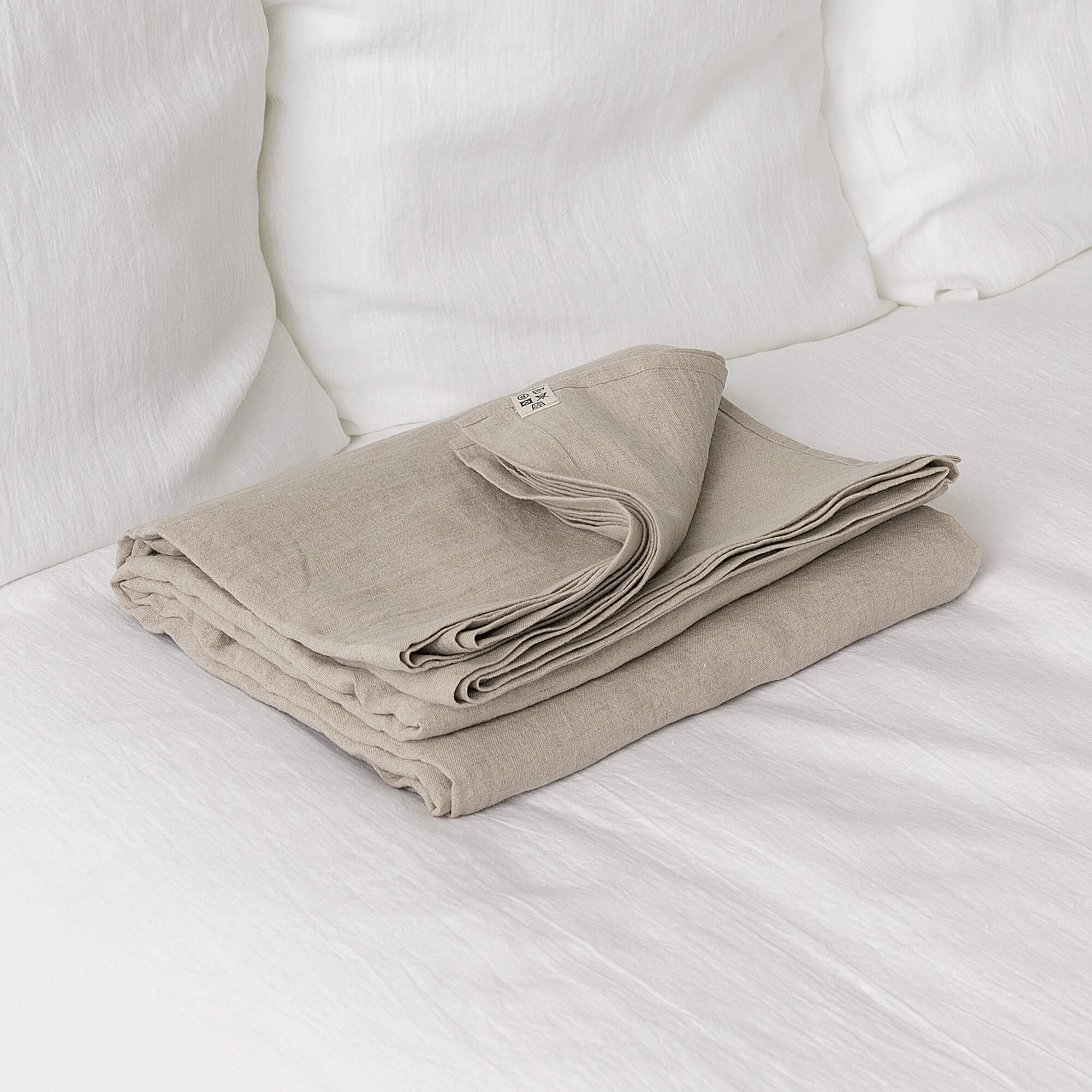 Our natural unbleached linen flat sheet crafted to elevate your sleep experience, these sheets are exquisitely soft and breathable, promising a touch of elegance to every modern bedroom.