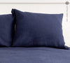 Sometimes it takes just a small detail to make a home interior complete, perfect and unique. And that little detail could be our navy blue linen pillow sham.