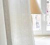 Our off white linen curtains are designed and made to give your home a unique and timeless charm. Linen curtains in neutral palette would compliment interiors from minimalistic, industrial type or Scandinavian to bohemian or classic style.