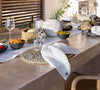 Introducing our off white linen napkins set, designed to elevate your dining experience with a touch of warmth and charm.