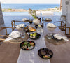 Introducing our off white linen napkins set, designed to elevate your dining experience with a touch of warmth and charm.