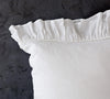 Experience this with our bright white linen pillowcase and you'll be amazed not only by the comfort but also by the exquisite attention to detail and quality.
