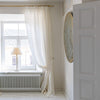 Our off white linen curtain tie-back is the perfect solution for keeping your curtains looking neat and stylish. Made from the highest-quality European linen, they offer durability and a luxurious feel.