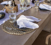 Introducing our optical white linen napkins set, designed to elevate your dining experience with a touch of warmth and charm. Crafted with care, these napkins are the perfect companions for your culinary adventures.