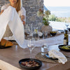 Give your table a touch of distinction and decoration with our optical white linen table runner. Use the table runner on its own or combine it with a linen tablecloth, placemats or napkins.